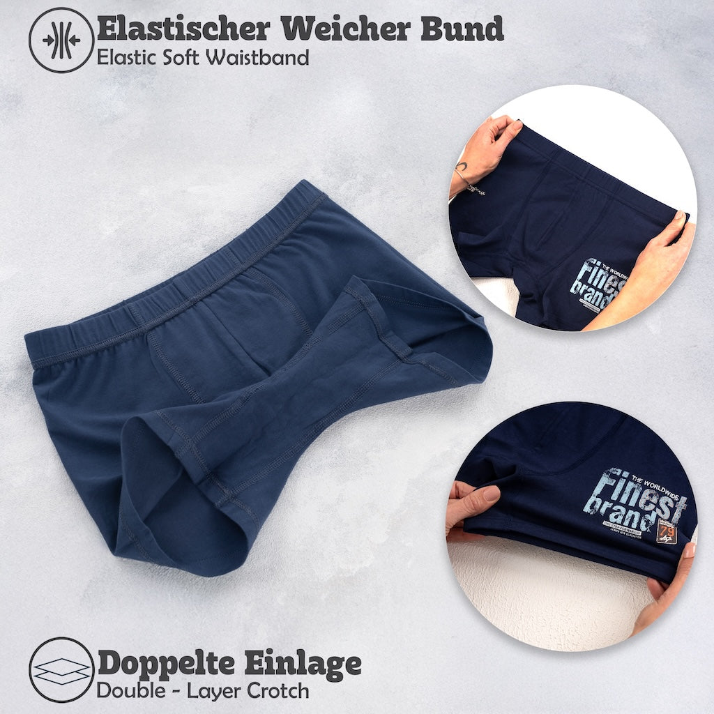 10 Jungen Boxershorts Unterhosen aus Baumwolle 92-170