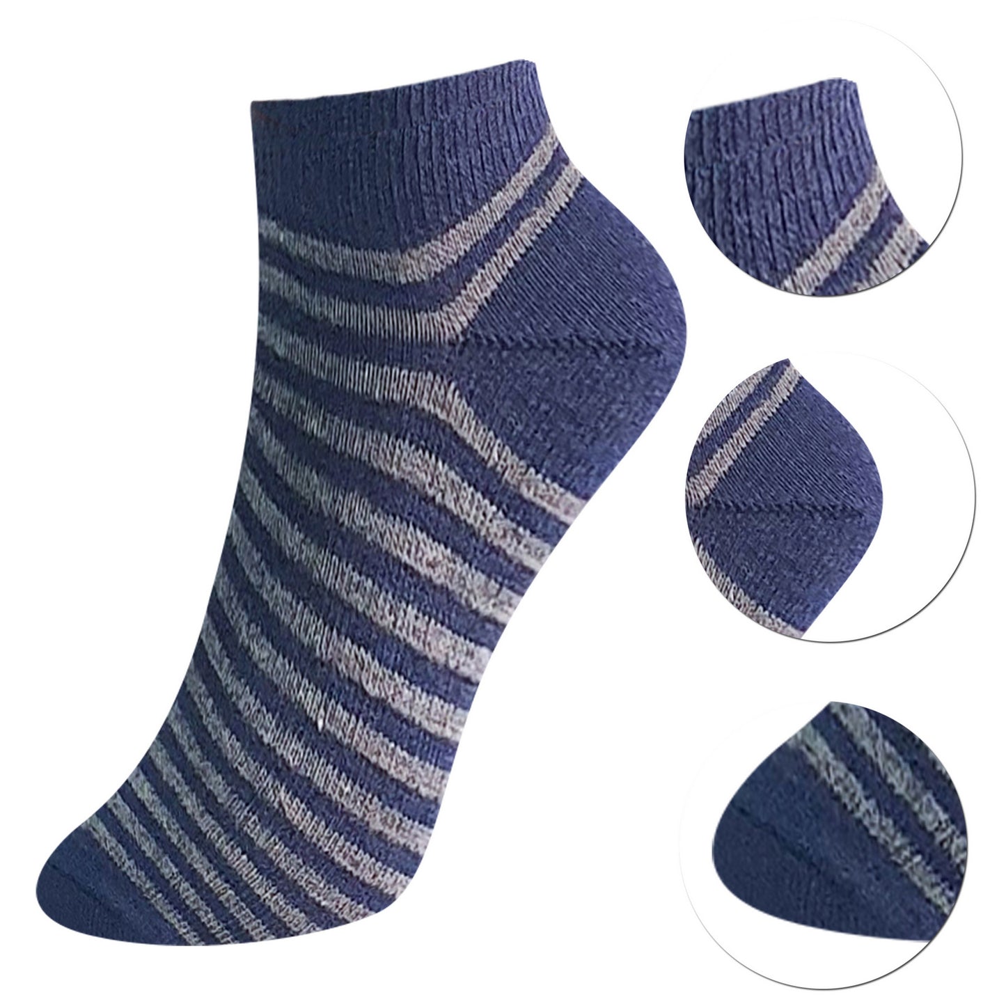 12 Paar Jungen & Mädchen Kurzsocken - Basics - Mehrfarbig