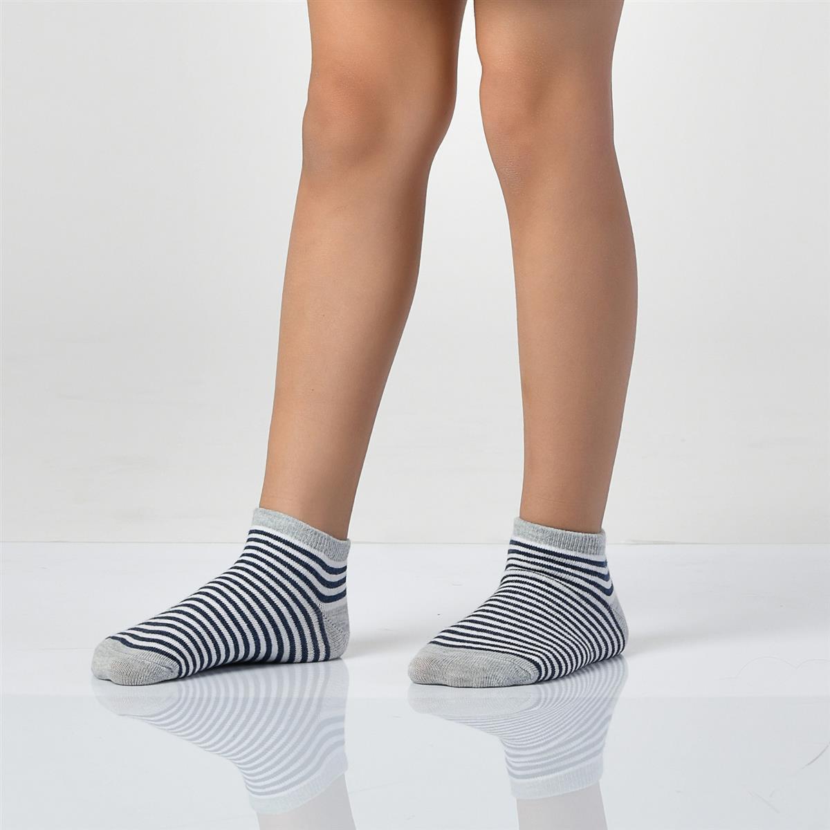 12 Paar Jungen & Mädchen Kurzsocken - Basics - Mehrfarbig