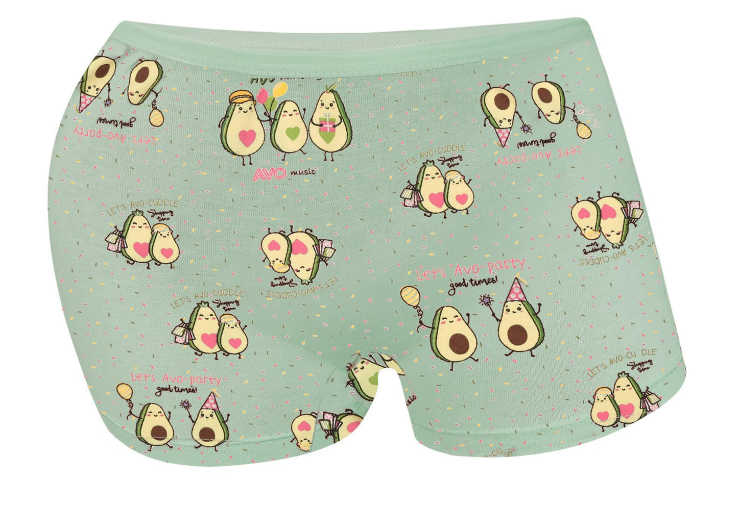 10 Mädchen Pantys aus Baumwolle - Avocado
