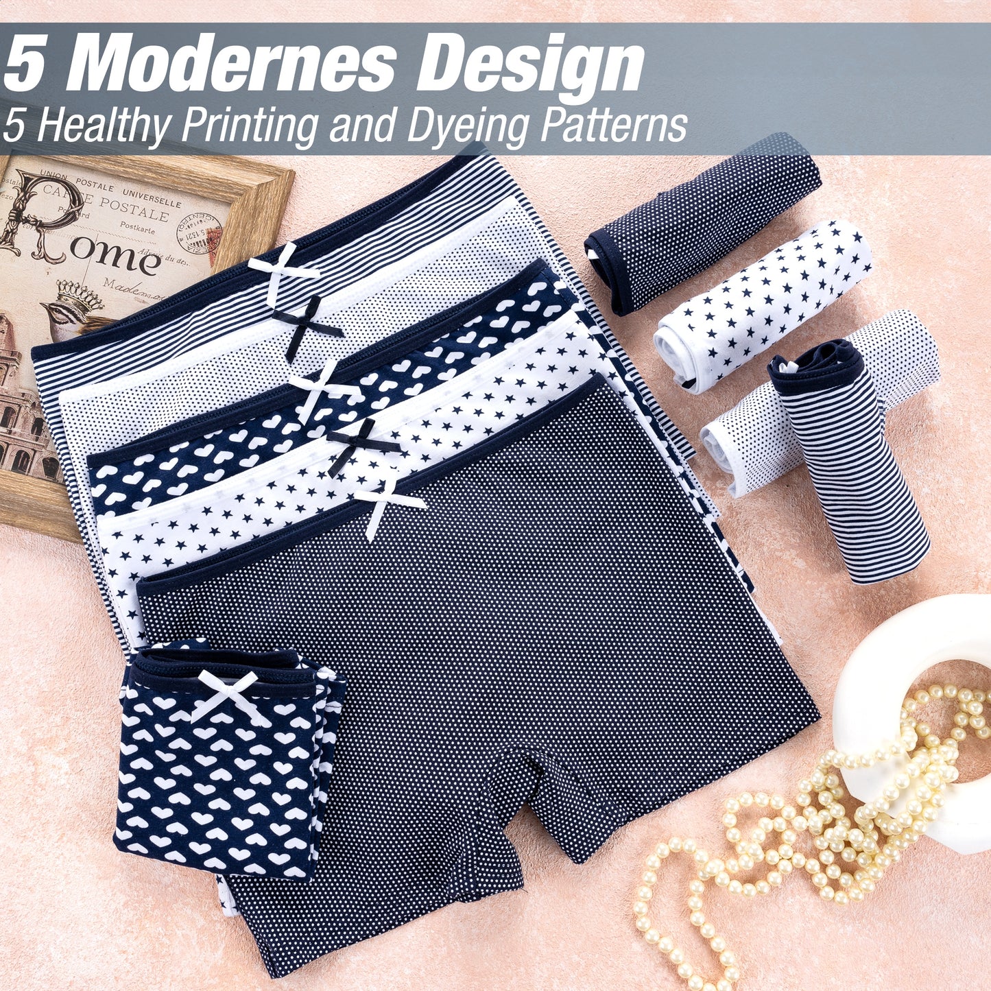 10er Set Mädchen Pantys - Mix - Bunt