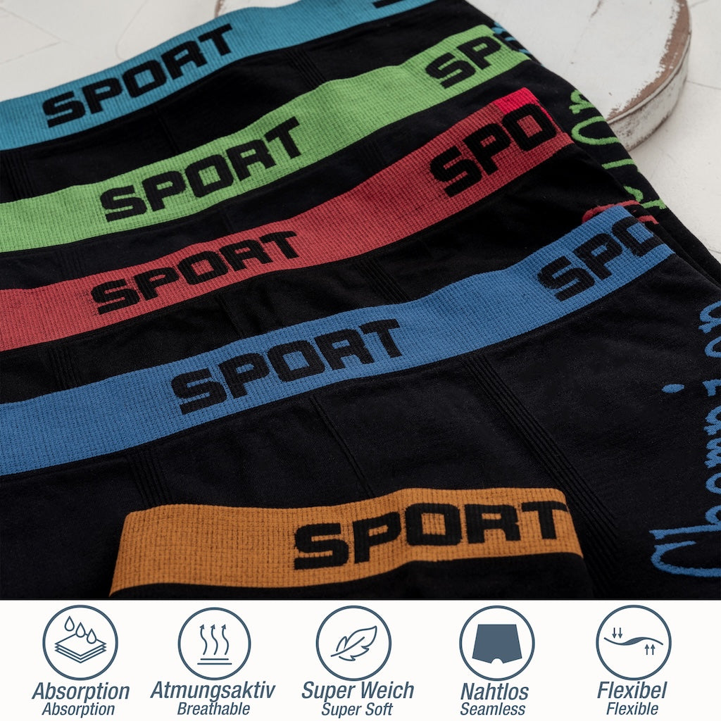 10er Set Jungen Boxershorts - Champion - Bunt