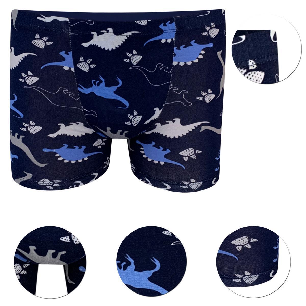 10er Set Jungen Boxershorts - Dinosaurier- Bunt