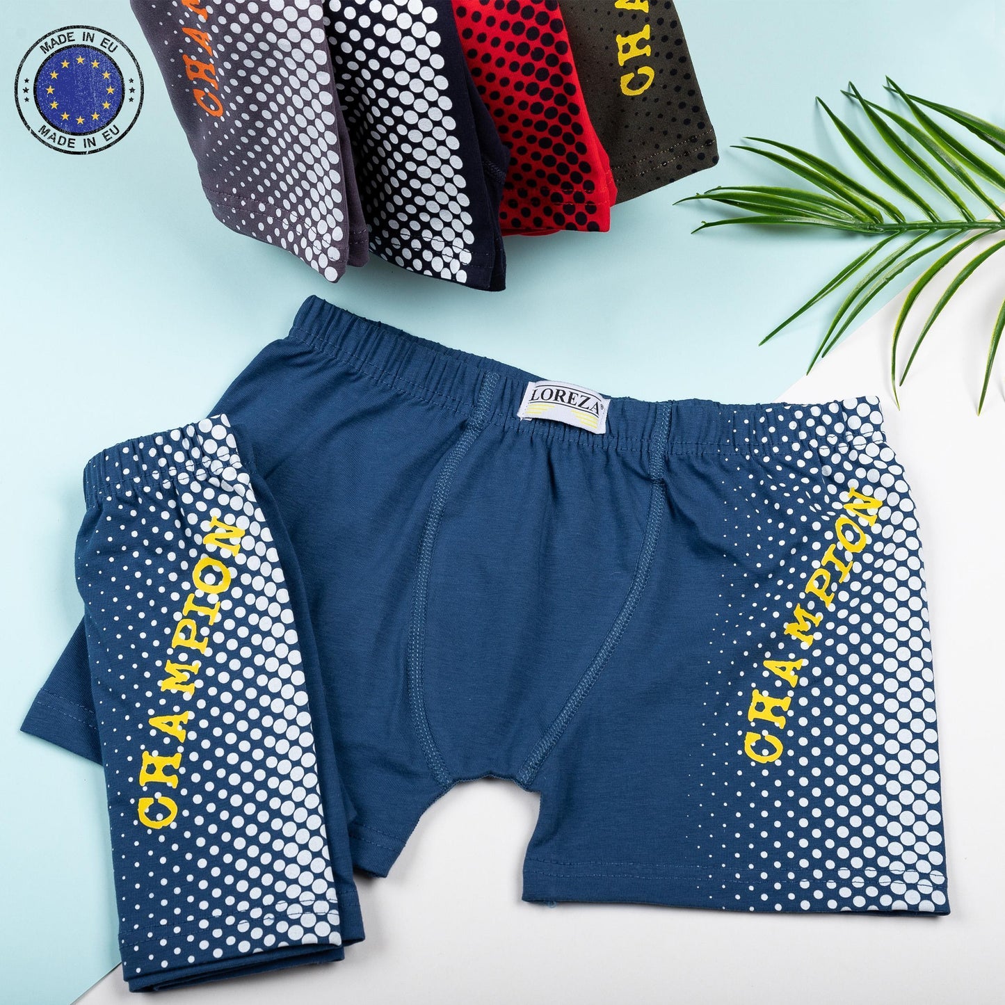 10er Set Jungen Boxershorts - Champion - Bunt