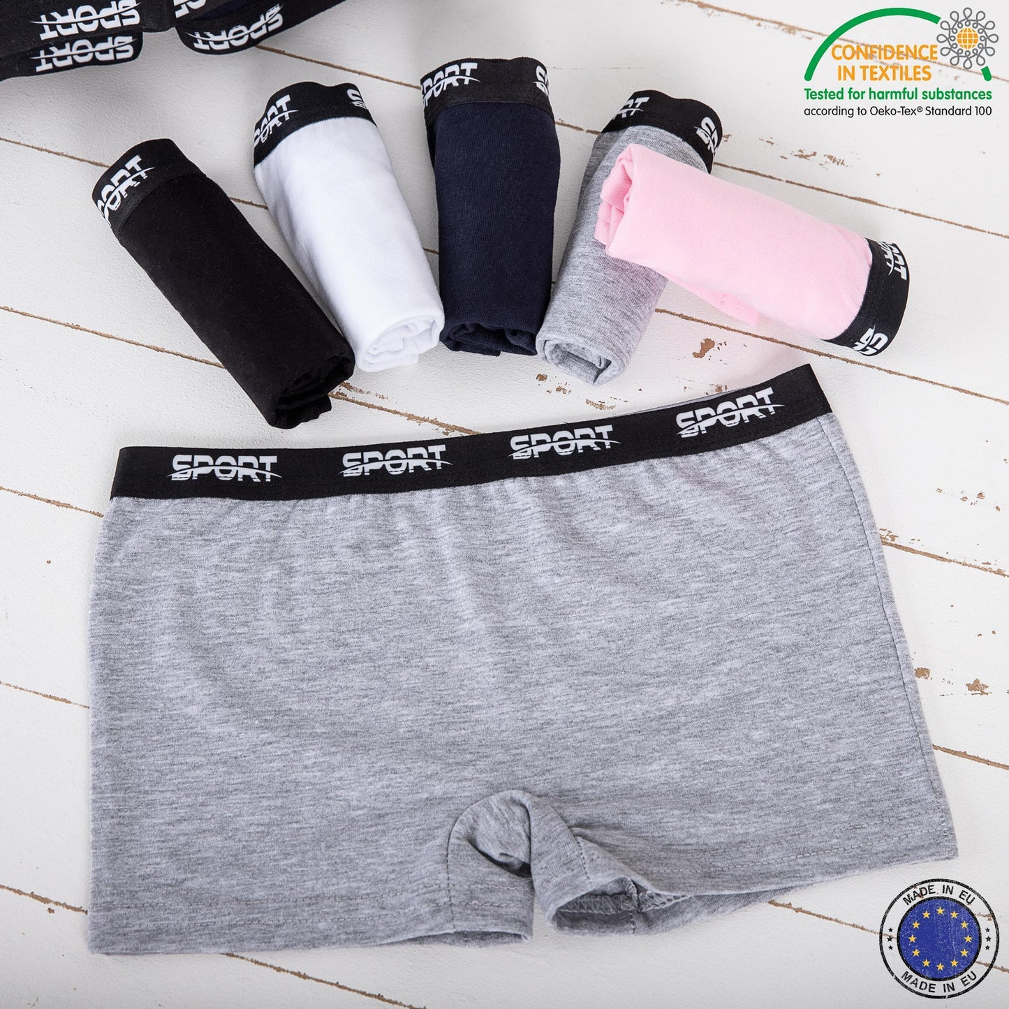 10er Set Mädchen Pantys - Sport - Bunt