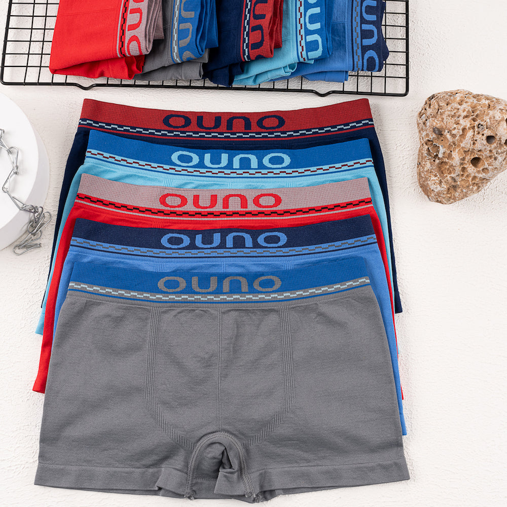 10er Set Jungen Boxershorts - Kariert - Bunt