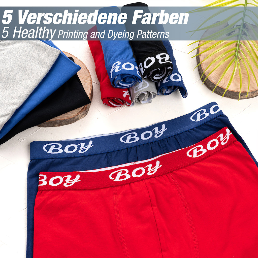 10er Pack Jungen Boxershorts - BOY - Bunt