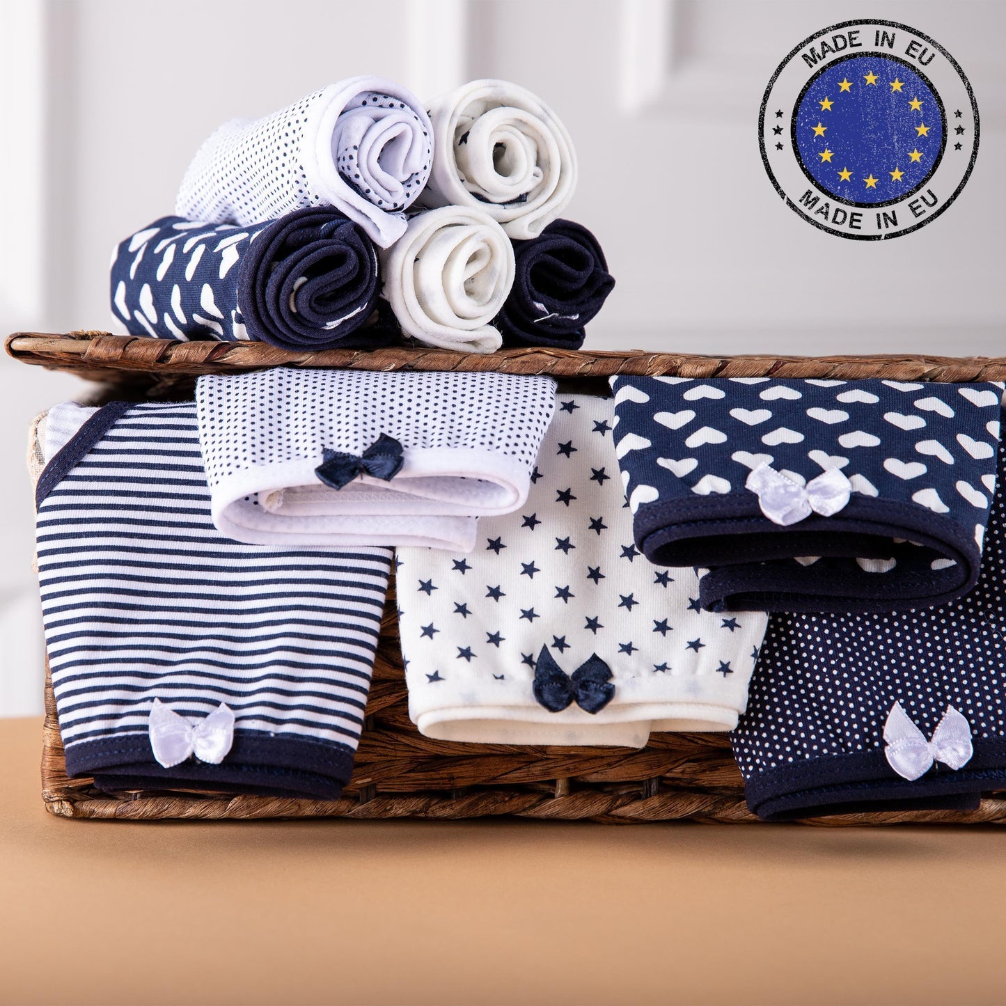 10er Set Mädchen Slips - Mix - Bunt