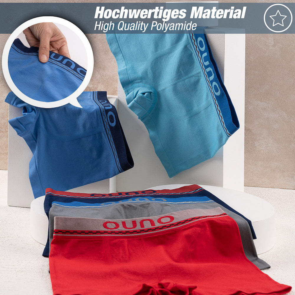 10er Set Jungen Boxershorts - Kariert - Bunt