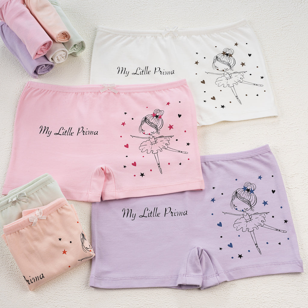 10 Mädchen Pantys Baumwolle - Princess