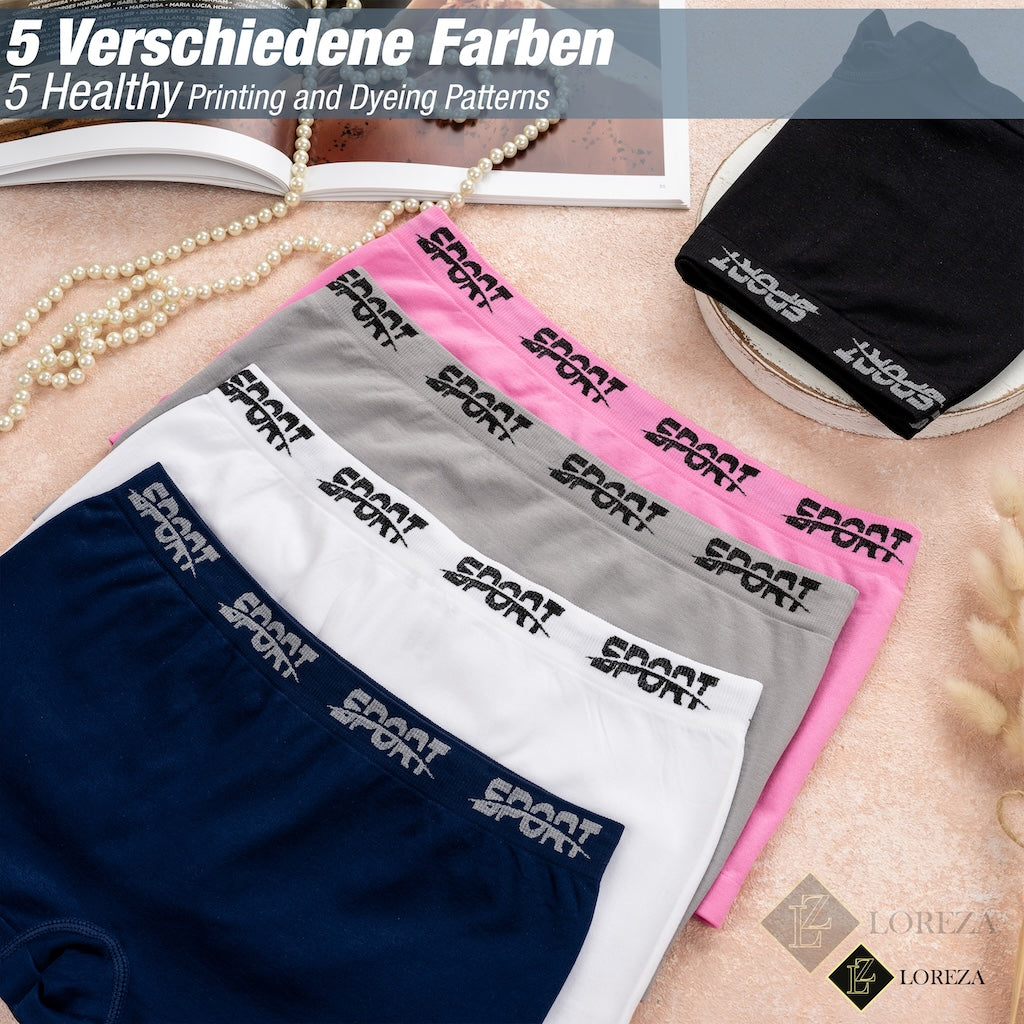 10er Set Mädchen Pantys Boxershorts - Sport