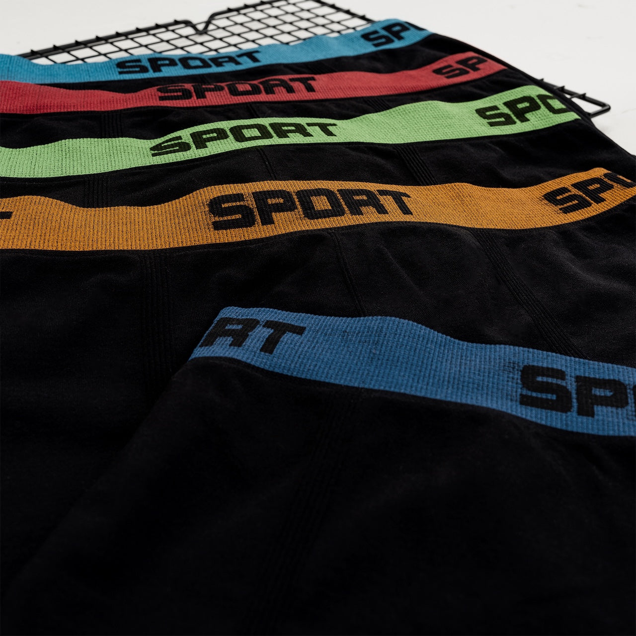 10er Set Jungen Boxershorts - Fussball - Bunt