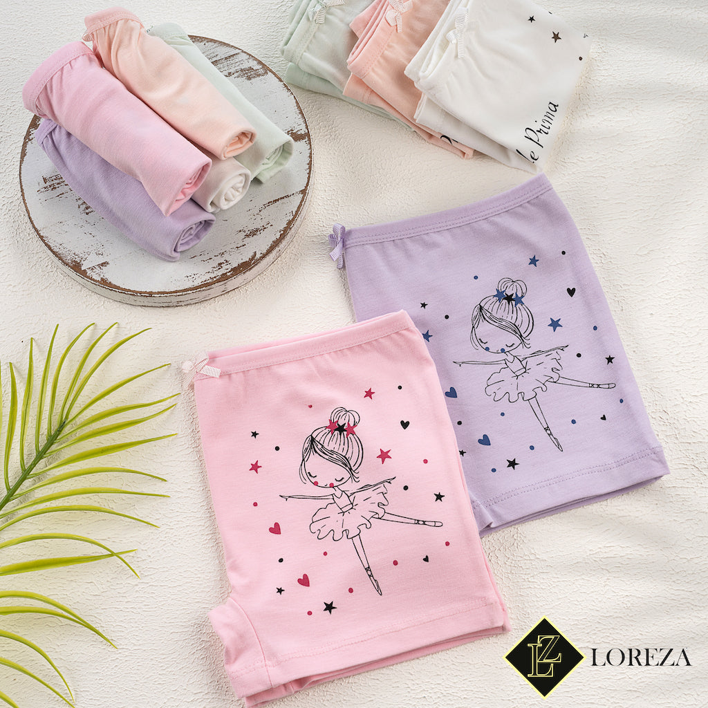 10 Mädchen Pantys Baumwolle - Princess