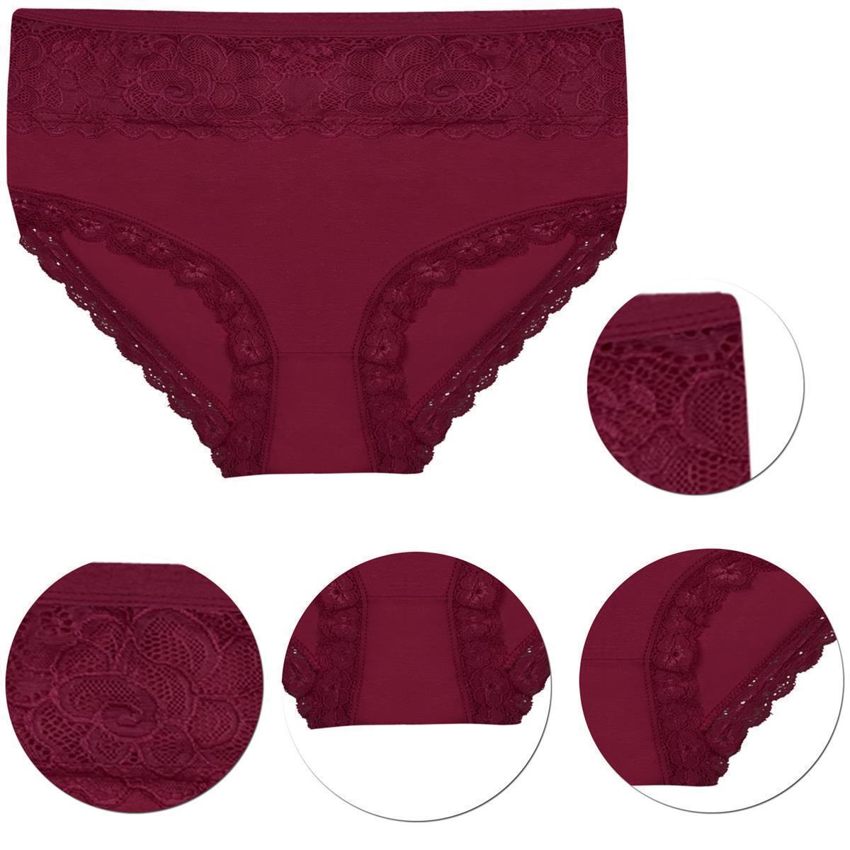 8 Damen Taillenslips aus Baumwolle 2XL-7XL