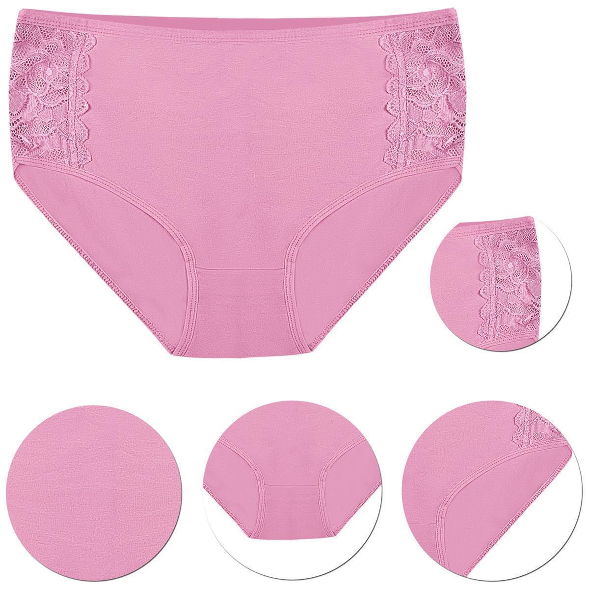 8 Damen Taillenslips aus Baumwolle 2XL-7XL