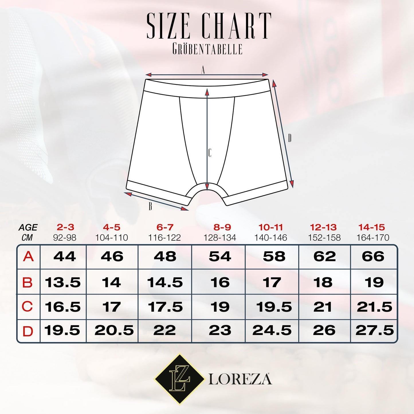 10 Jungen Boxershorts Unterhosen aus Baumwolle 92-170 - Mood