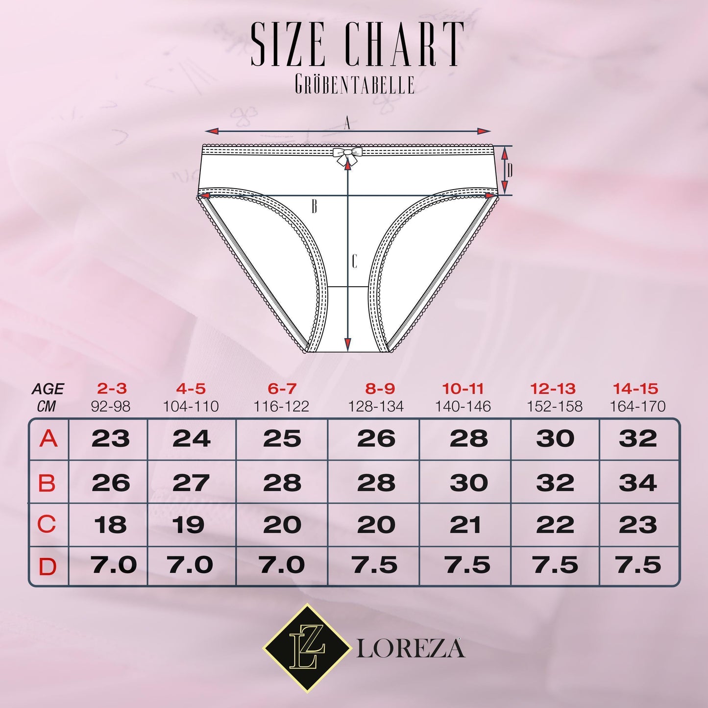 7er Set Mädchen Slips - Katzen - Bunt