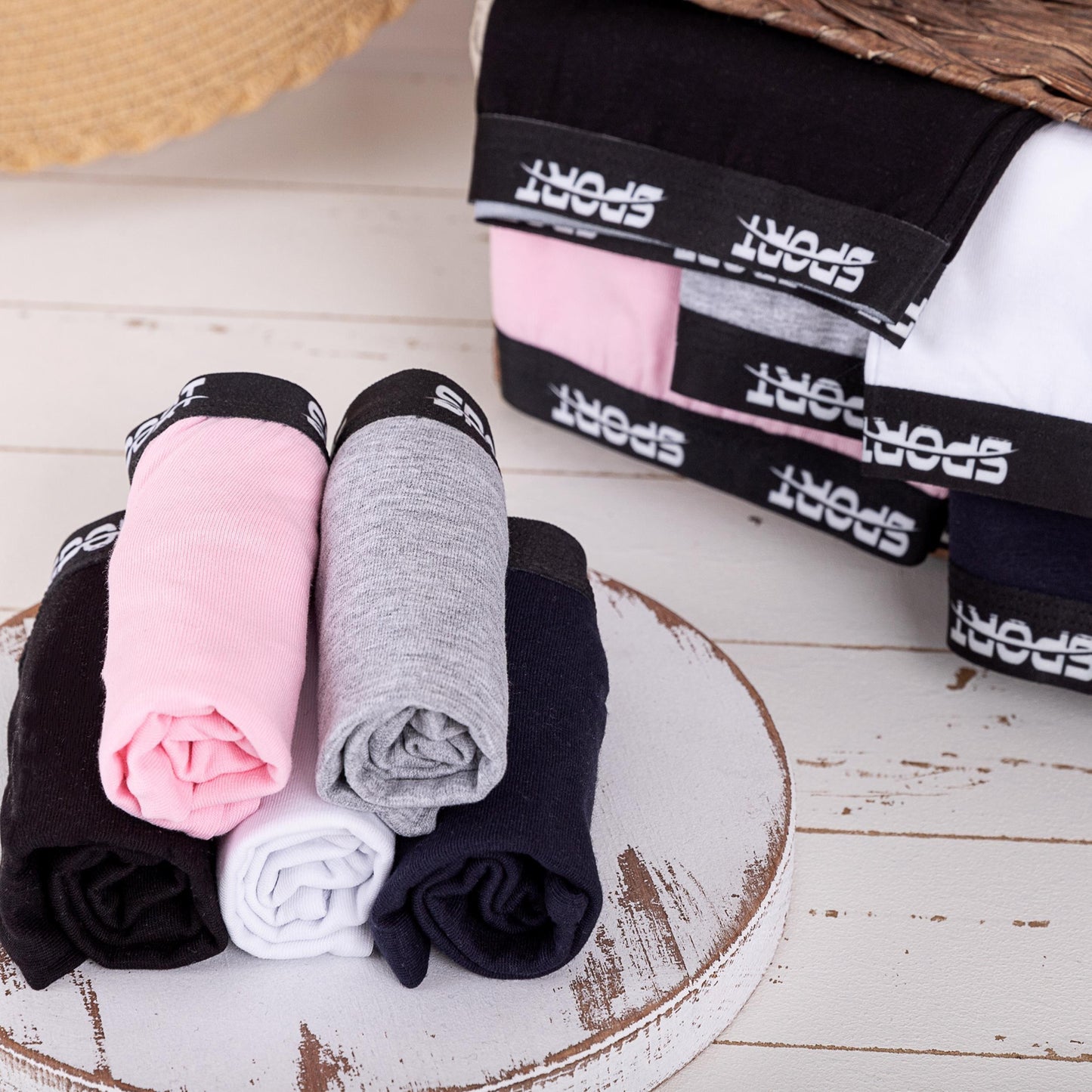 10er Set Mädchen Pantys - Sport - Bunt
