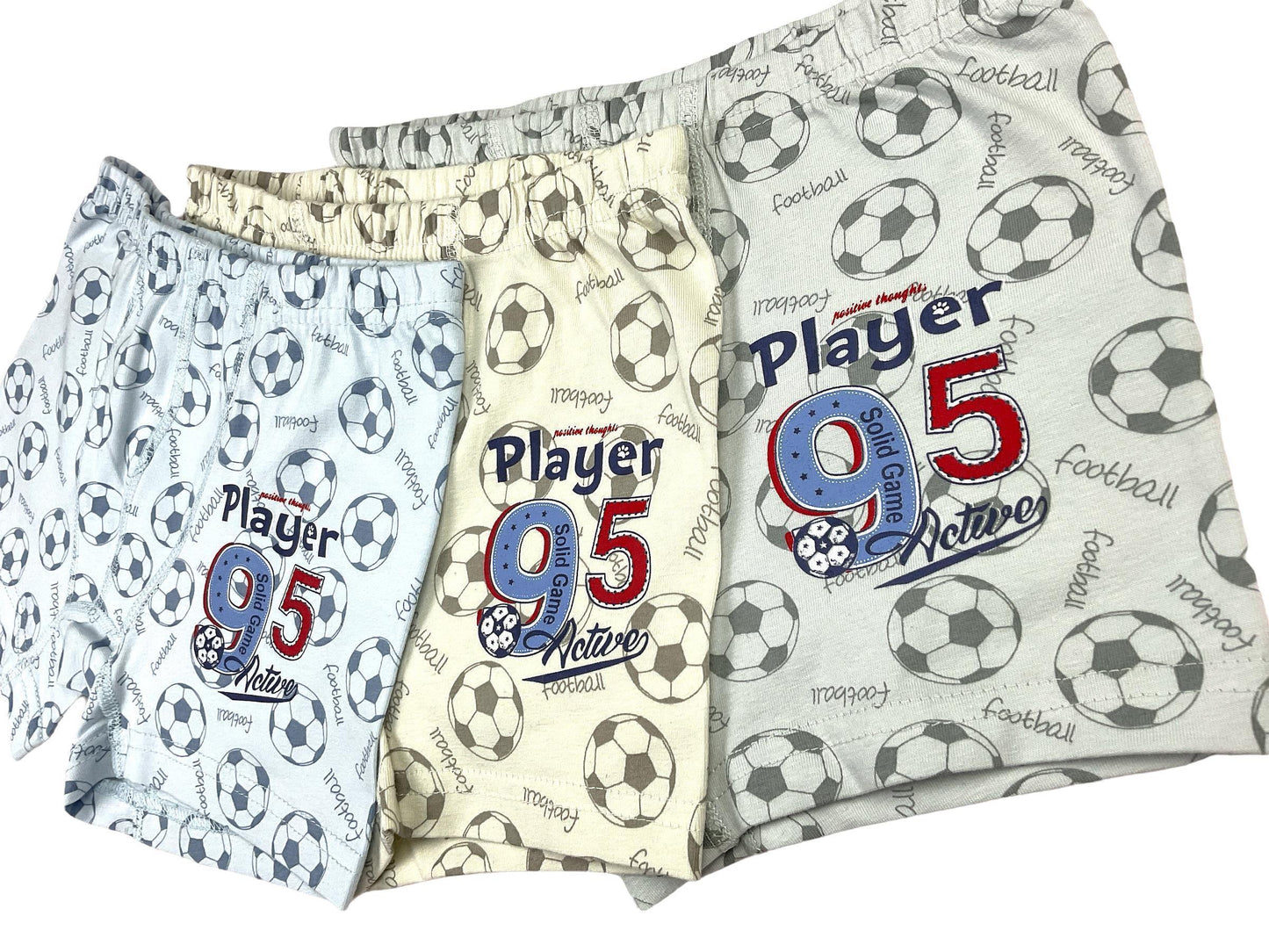 5er Set Jungen Boxershorts - Player - Bunt