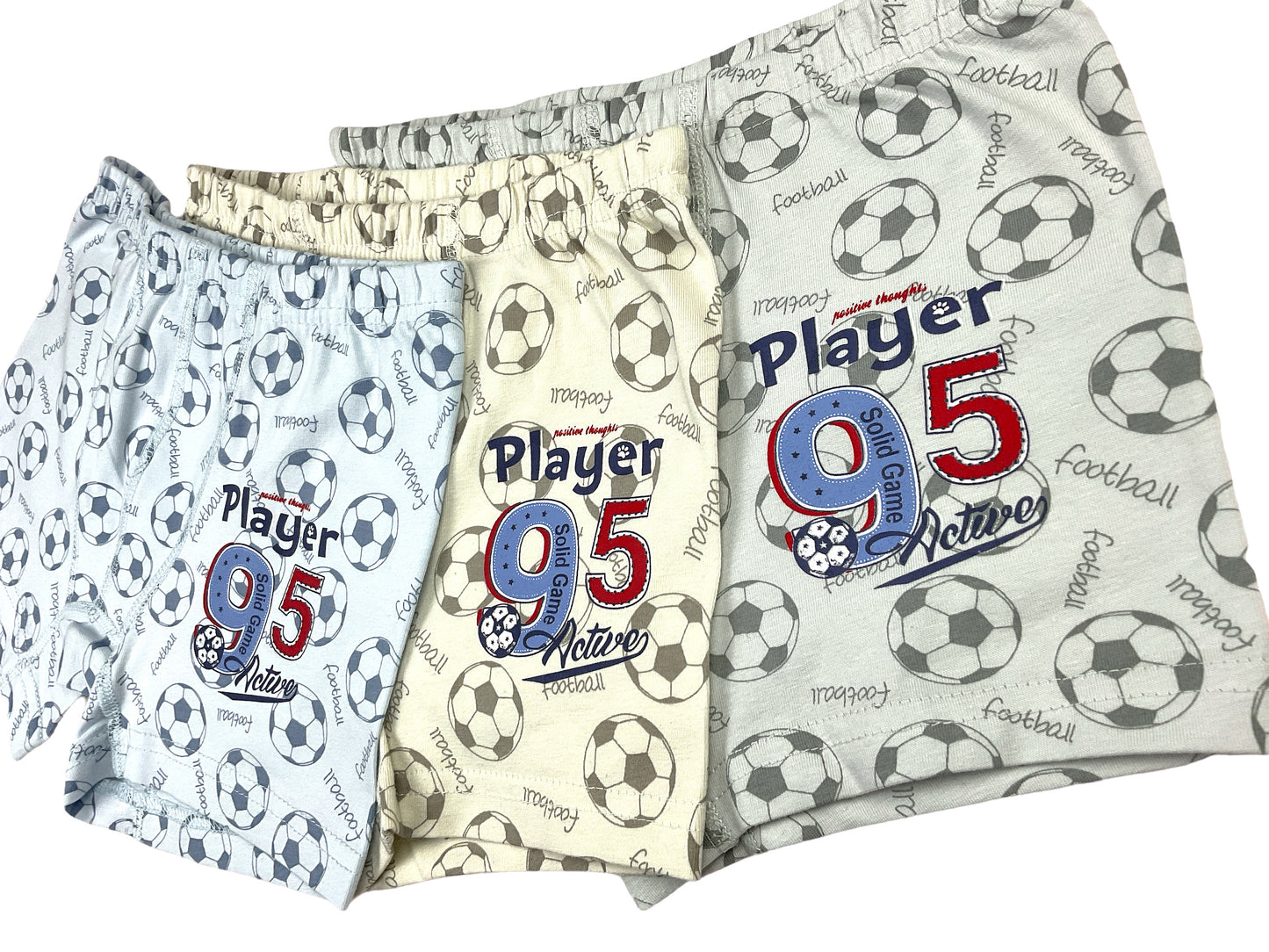 10er Set Jungen Boxershorts - Player - Bunt