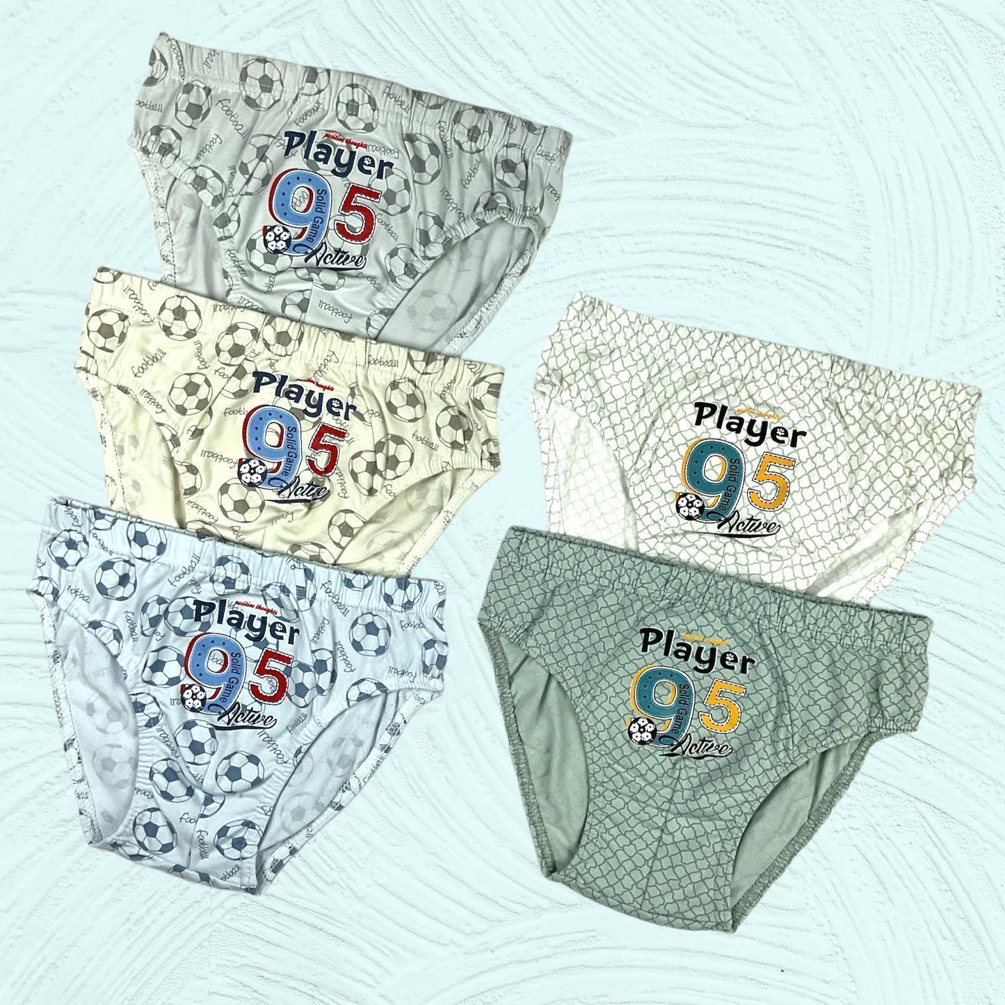 5er Set Jungen Slips - Player - Bunt