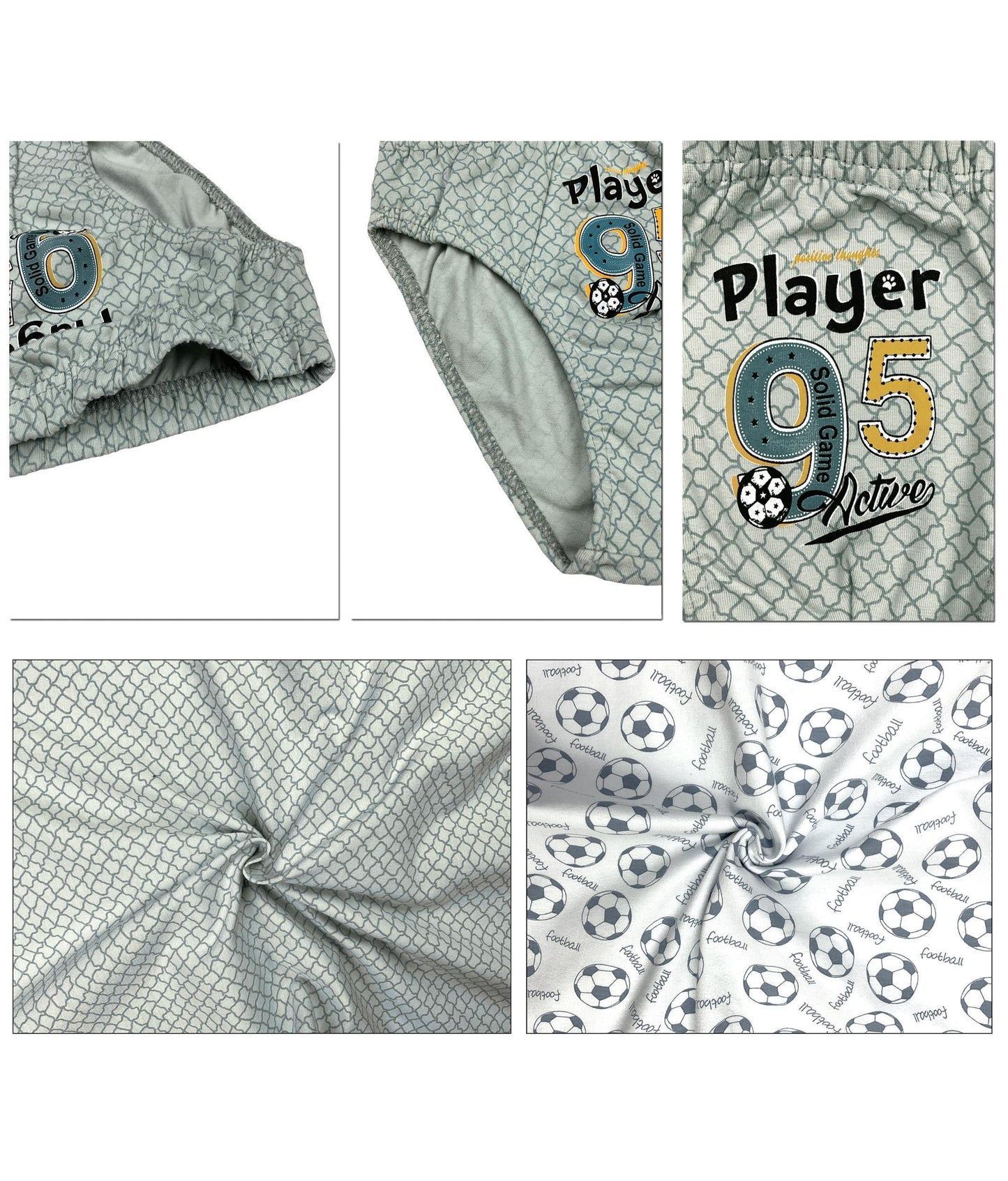 5er Set Jungen Slips - Player - Bunt
