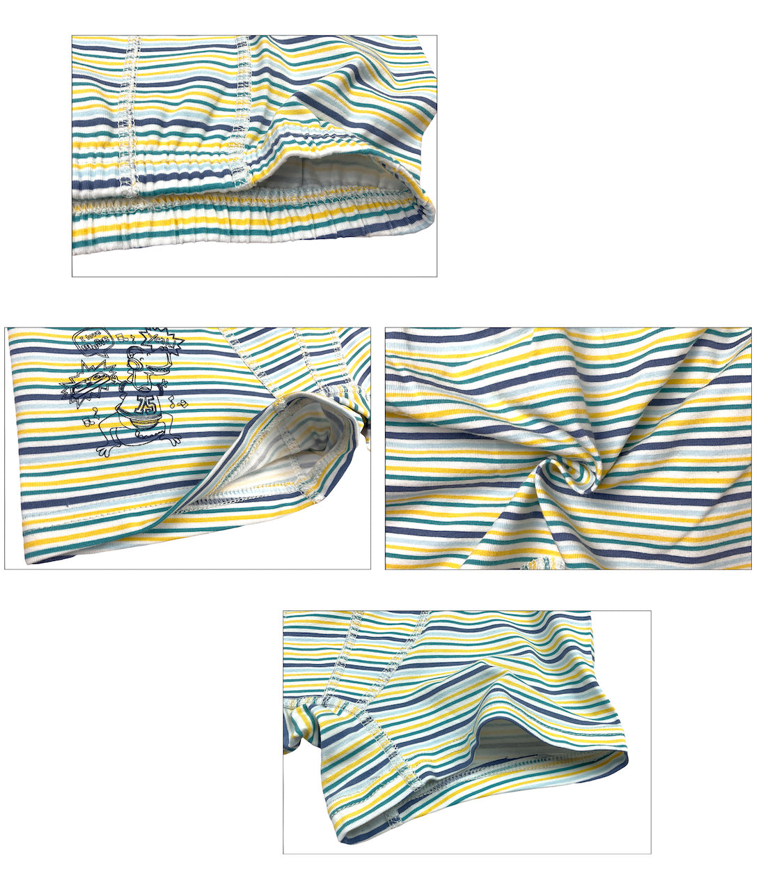 10er Set Jungen Boxershorts - Dino - Bunt