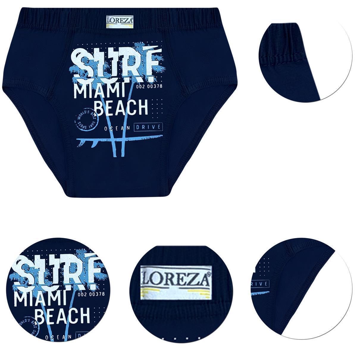 10er Set Jungen Slips- Surf - Bunt