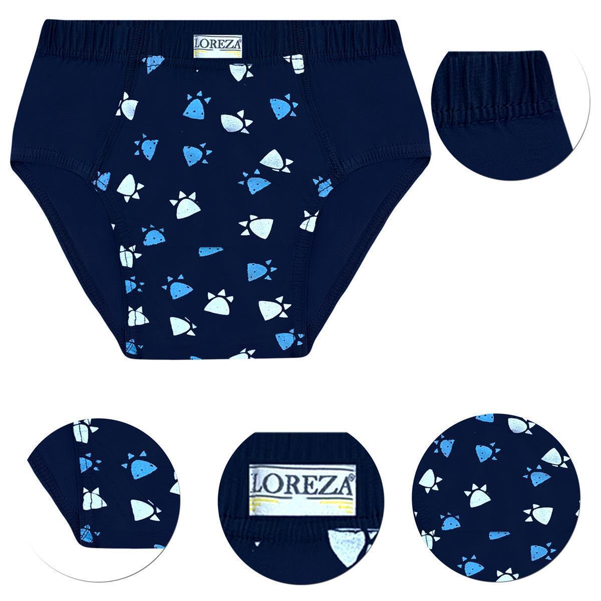 10er Set Jungen Slips - Dino- Bunt
