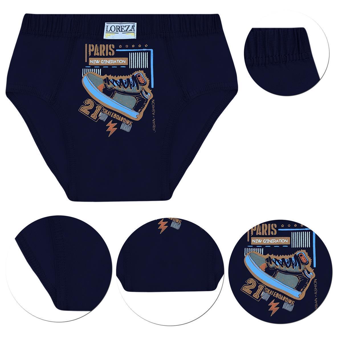 10er Set Jungen Slips - Paris - Bunt