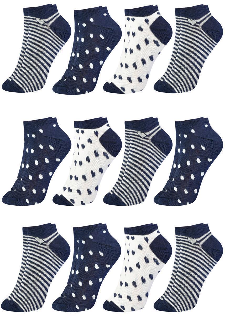 12 Paar Mädchen Kurzsocken - Mix - Bunt