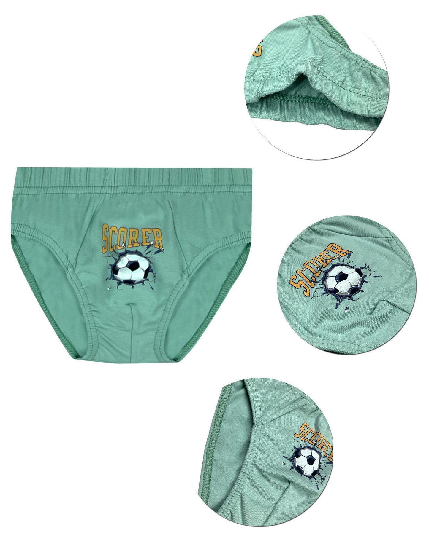 5er Set Jungen Slips - Scorer - Bunt