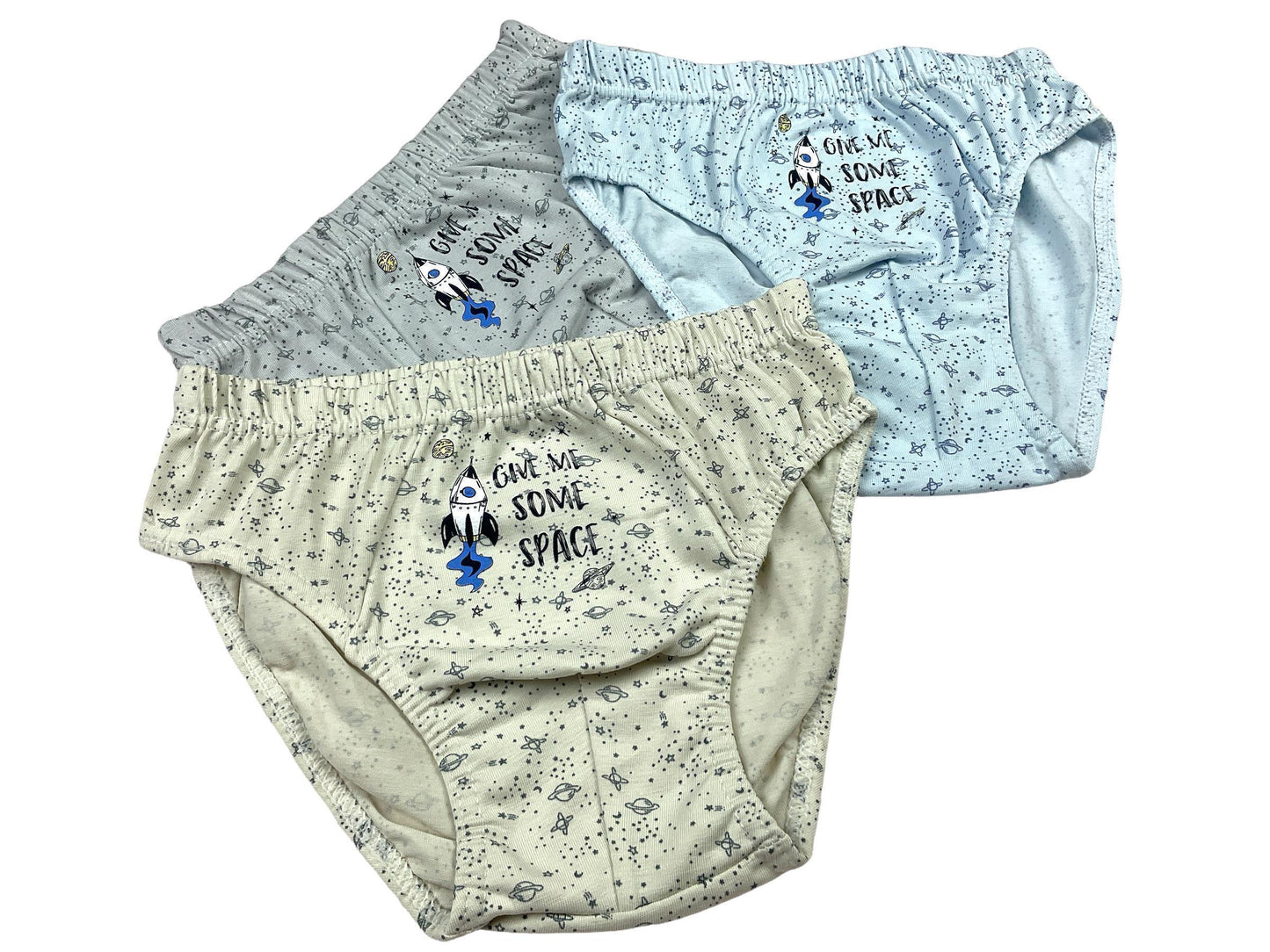 10er Set Jungen Slips - Space - Bunt