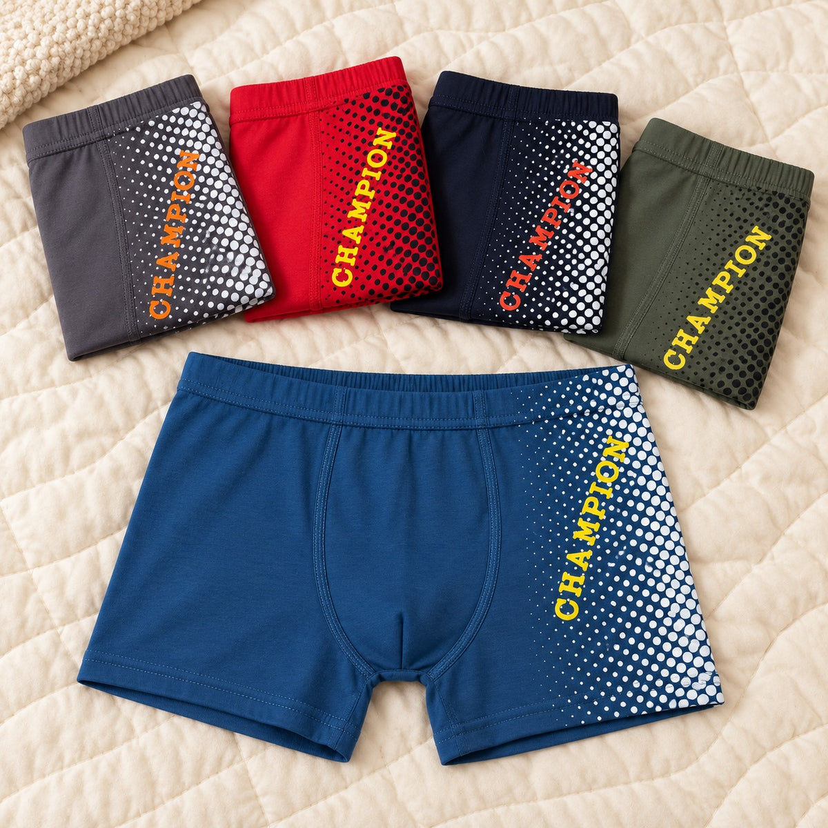 10er Set Jungen Boxershorts - Champion - Bunt