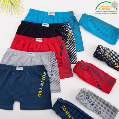 10er Set Jungen Boxershorts - Champion- Bunt
