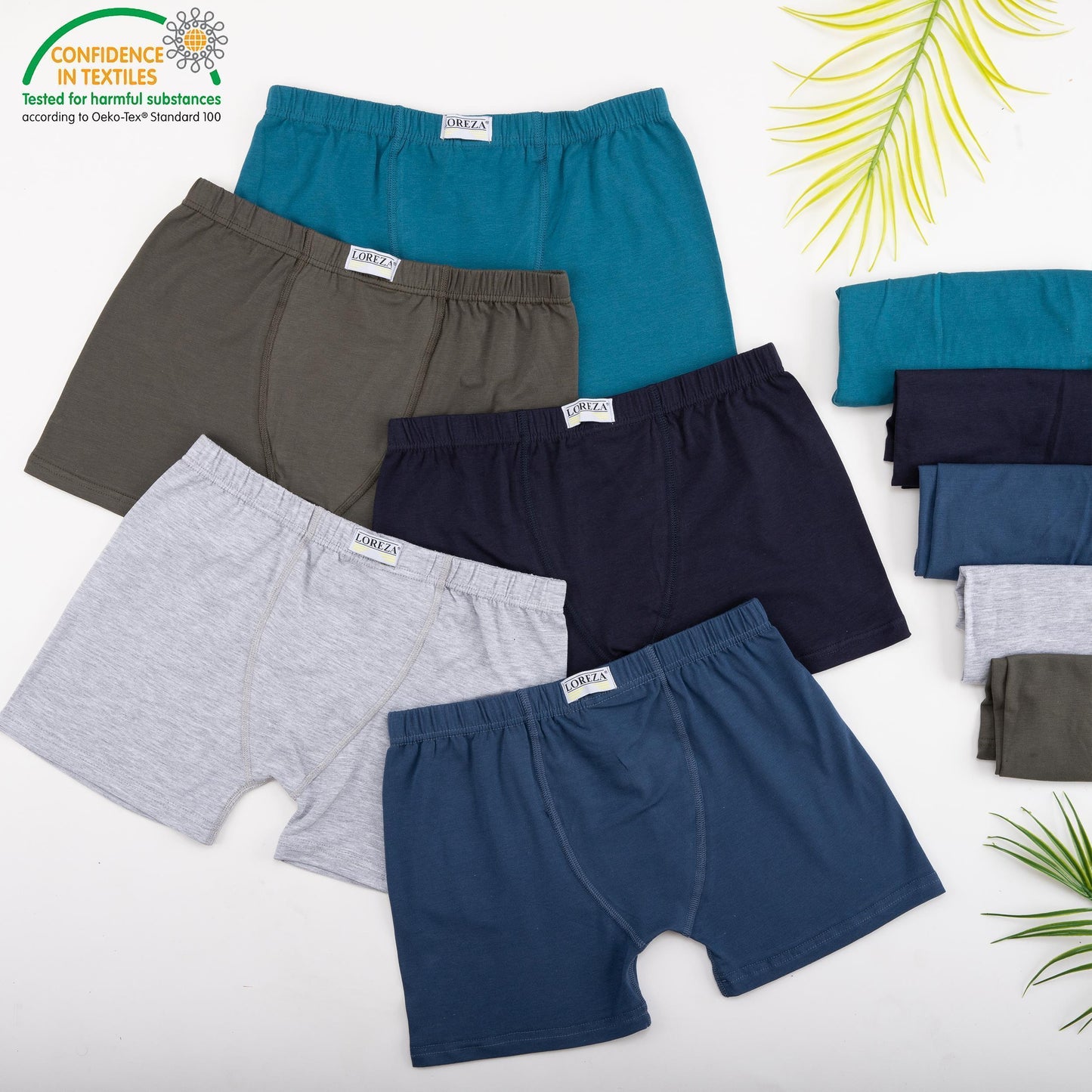 10er Pack Jungen Boxershorts - Basics- 92-170