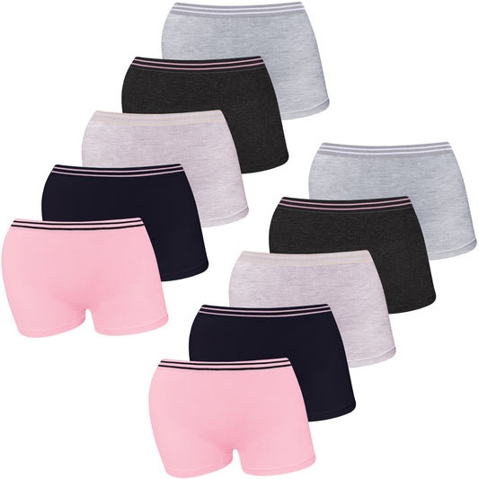 10er Set Pantys Boxershorts - Streifen