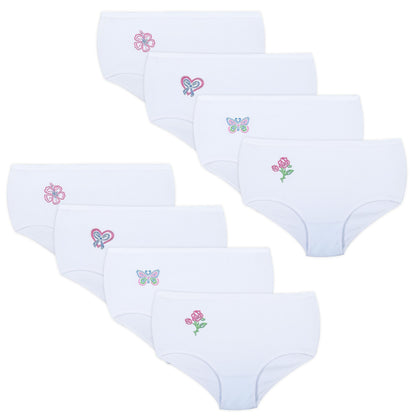 8er Set Taillen Slips - Mix - Bunt