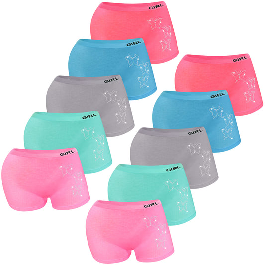 10er Set Pantys Boxershorts - Strass