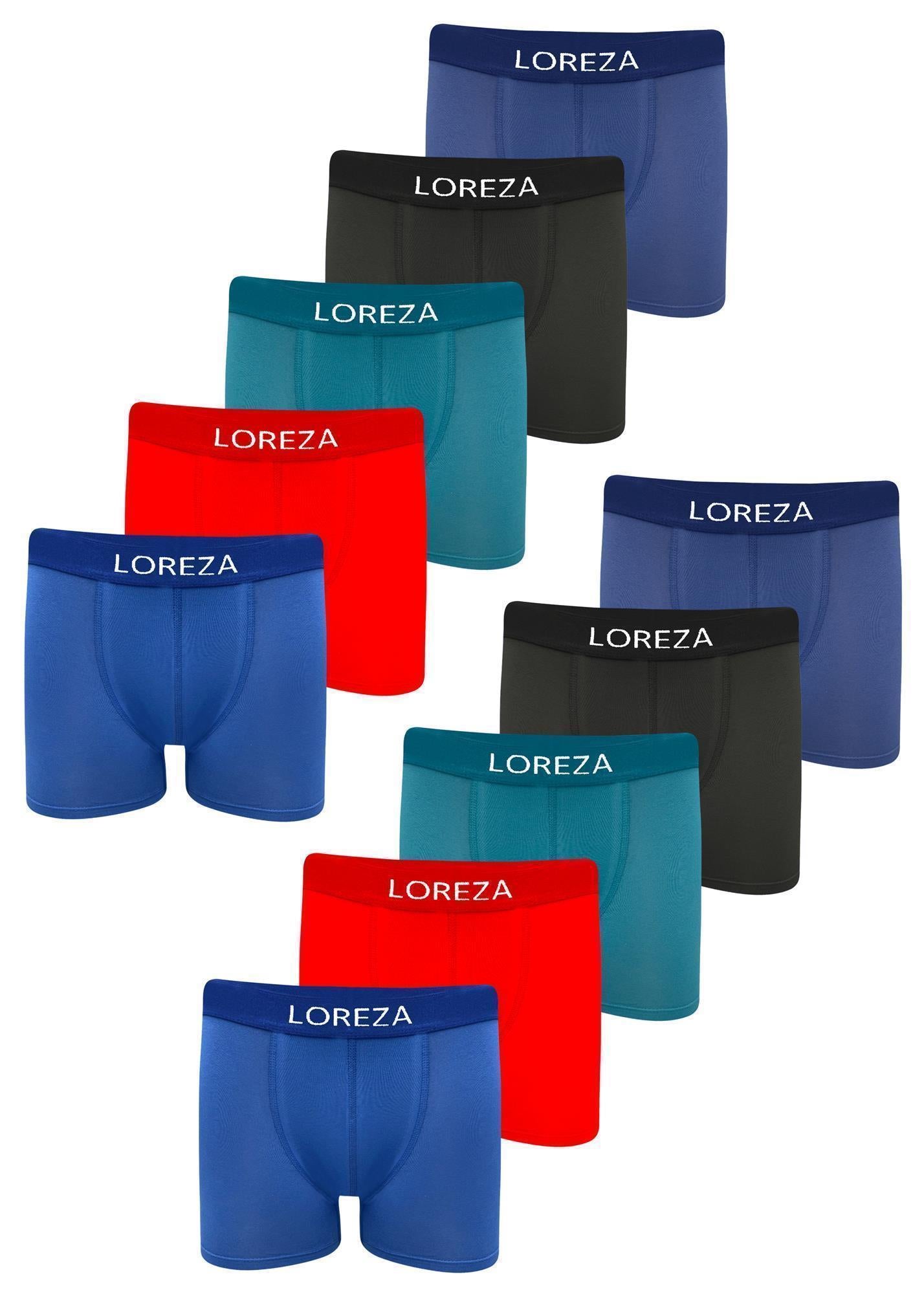 10 Jungen Boxershorts Unterhosen aus Baumwolle 92-170