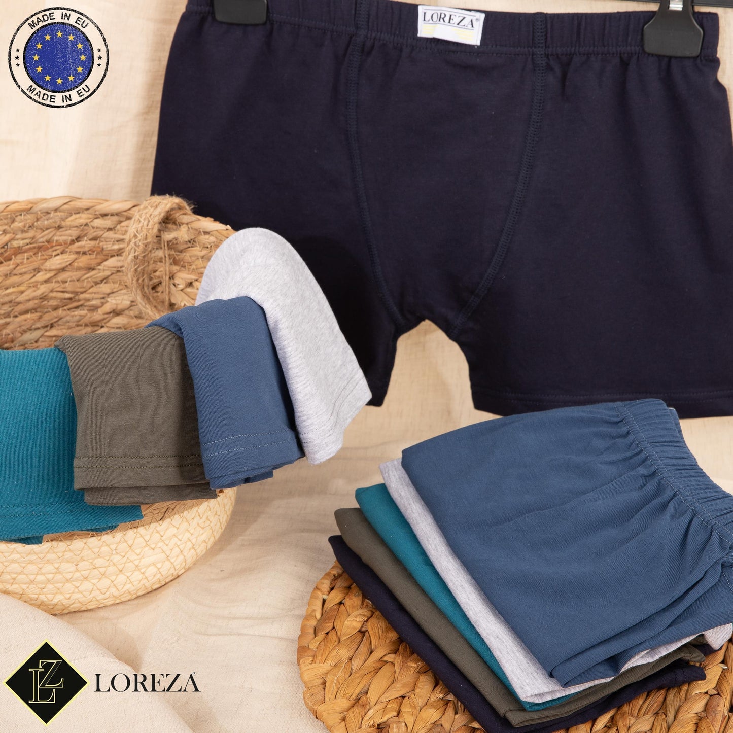 10er Pack Jungen Boxershorts - Basics- 92-170