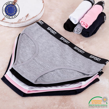 10er Set Mädchen Slips - Sport - Bunt