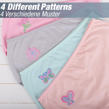 4 Damen Taillenslips aus Baumwolle 2XL-7XL