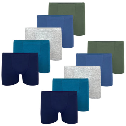 10er Pack Jungen Boxershorts - Basics- 92-170