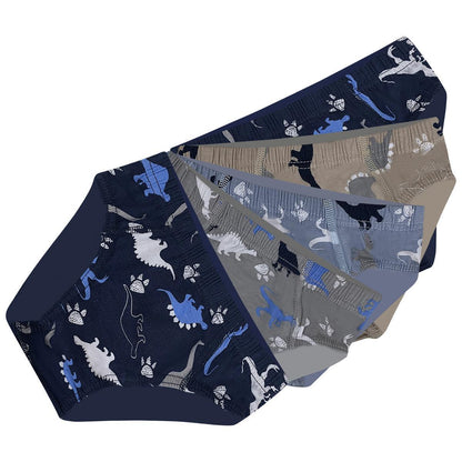 10er Set Jungen Slips - Dinosaurier- Bunt