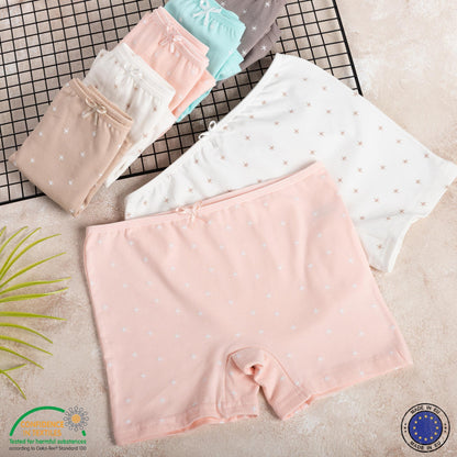 10er Set Mädchen Pantys - Sterne - Bunt