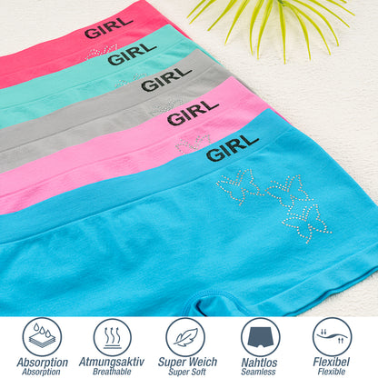 10er Set Pantys Boxershorts - Strass