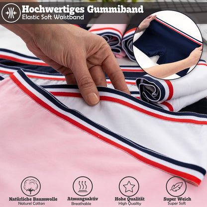 10er Set Pantys Boxershorts - Streifen