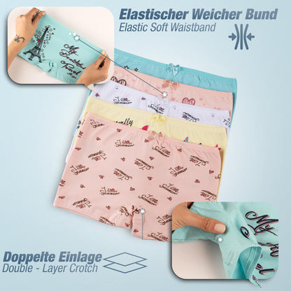 10er Set Mädchen Pantys - Herz - Bunt