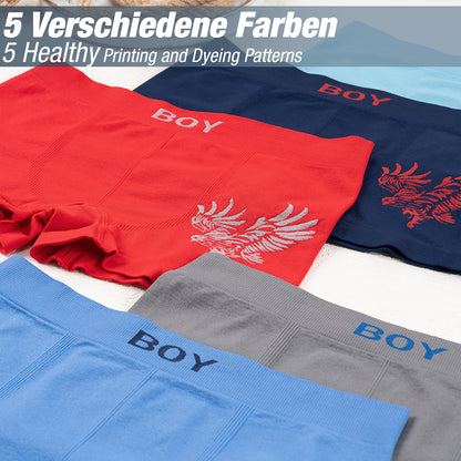 10er Set Jungen Boxershorts - Adler - Bunt